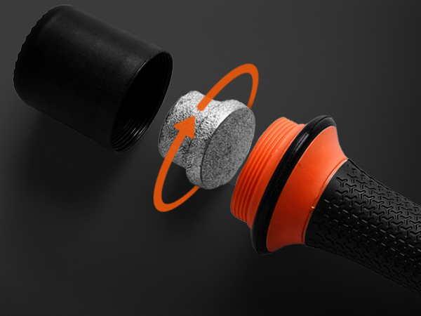 SQUATZ 4.41 lbs. Dumbbell Weight Set - Adjustable Weight All-in-One Versatile Dumbbells for Women