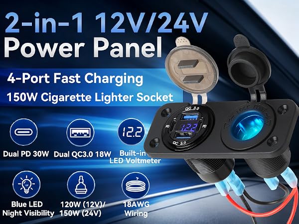 Marine Switch Panel Plug