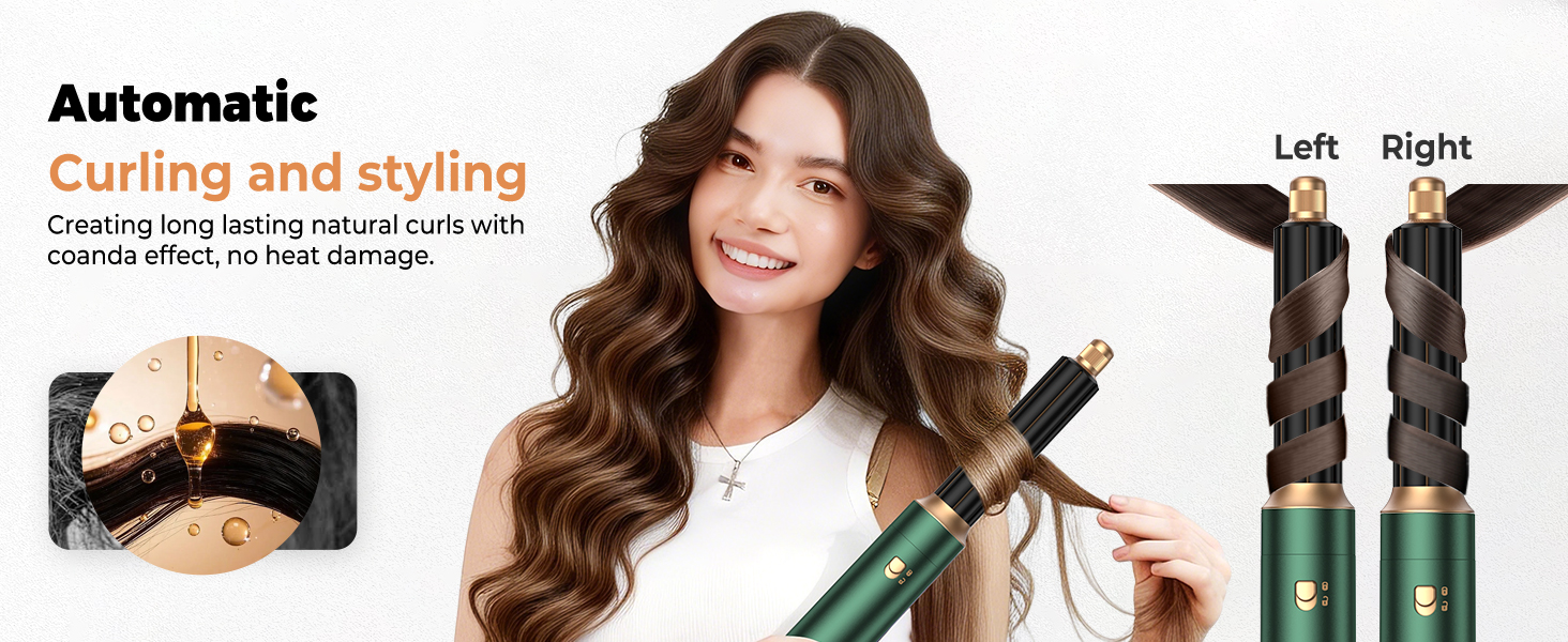 air curling iron wrap