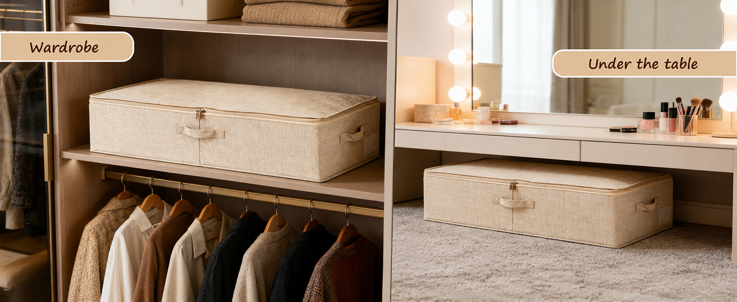 clothing storage bins