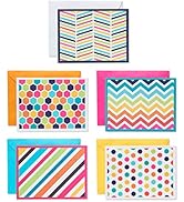 American Greetings Blank Cards Assortment with Envelopes, Bright Patterns (30-Count)