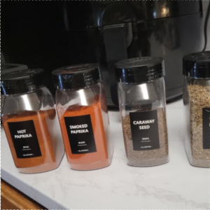 Plastic Spice Containers