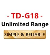 TIDRADIO TD-G18 Rapid Unlimited Range Walkie Talkies Compatible with TD-M15 Radios, Nationwide LT...