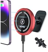 OHLPRO for iPhone 16 Magsafe Car Mount, Dashboard Magsafe Car Phone Holder Charger for 15 14 13 1...