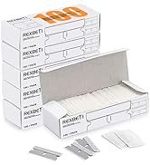 REXBETI 600PCS Single Edge Razor Blades, Industrial Razor Blades, Box Cutter Replacement Blades, ...