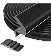 Pluden 26FT Kerf Door Weather Stripping Door Seal Strip for Door Frame Soundproofing Exterior Doo...