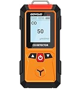 GOYOJO Carbon Monoxide Detector, High-Accuracy Portable CO Detector 0-2000 ppm for Safe Home, Gar...