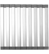 Mistifi Sink Drying Rack Over-The-Sink Dish Drying Rack – Expandable & Adjustable Stainless Steel...