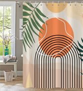shower curtain boho