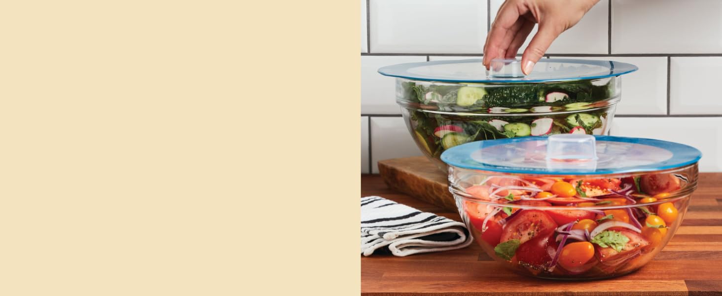 Rachael ray silicone lids, silicone lids, plastic lids, lids for pans , plastic lids for cookware