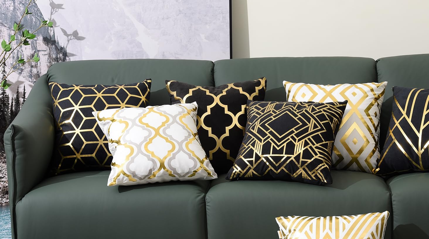 Gold Pillow Covers