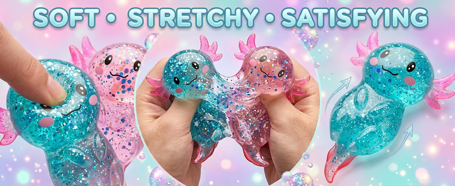 Axolotl Squishy Stress Relief Toy