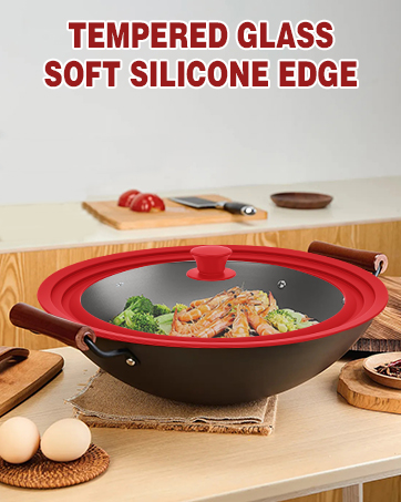 Silicone pot lid