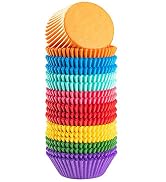 Rainbow Standard Cupcake Liners