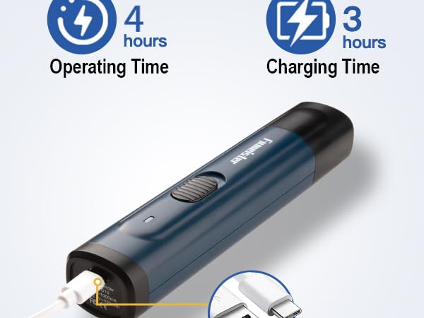 Type C charging Nail Grinder