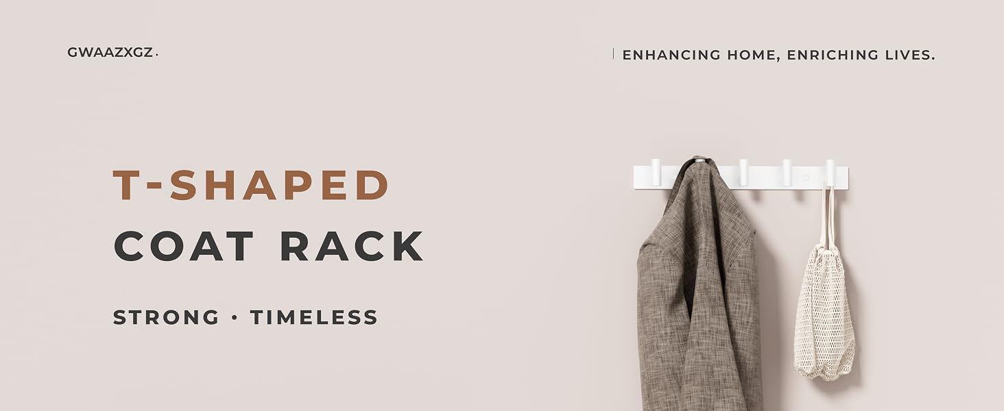 T-Shaped Coat Rack