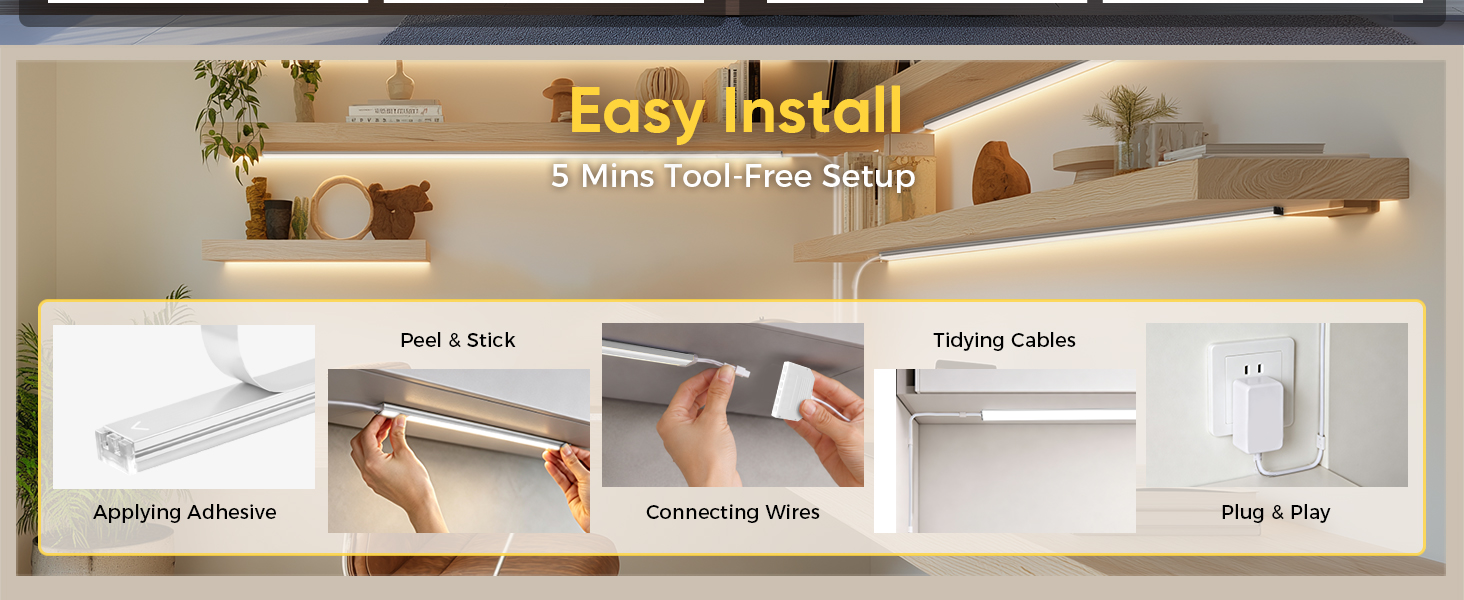 smart under cabinet lighting