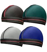ForceWave Wave Cap,Silky Stocking Wave Cap for Men Women, Black Wave Compression Cap for 360 Waves