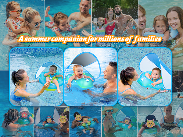 inflatable baby pool infant swim float toddler floaties 20-30 lbs inflatable swimming pool