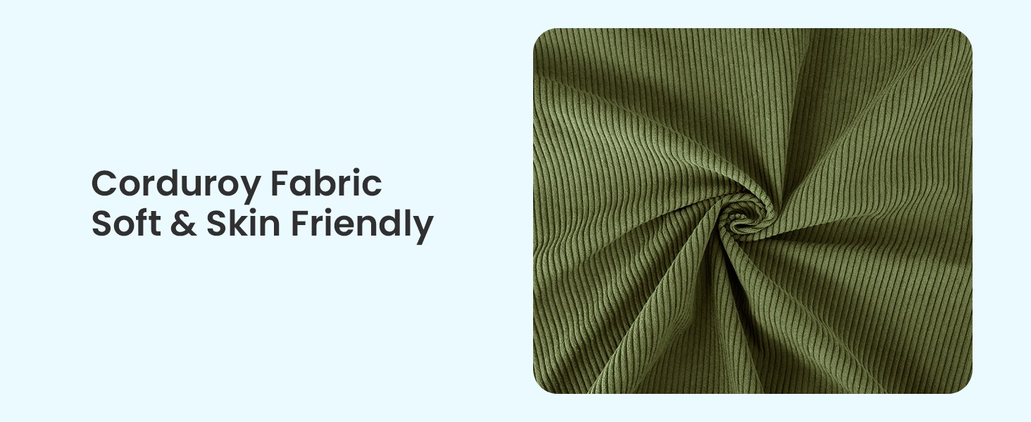 Soft Corduroy Fabric
