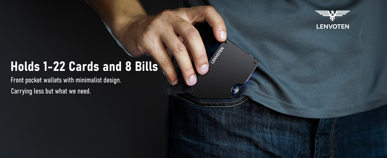 mens slim wallets