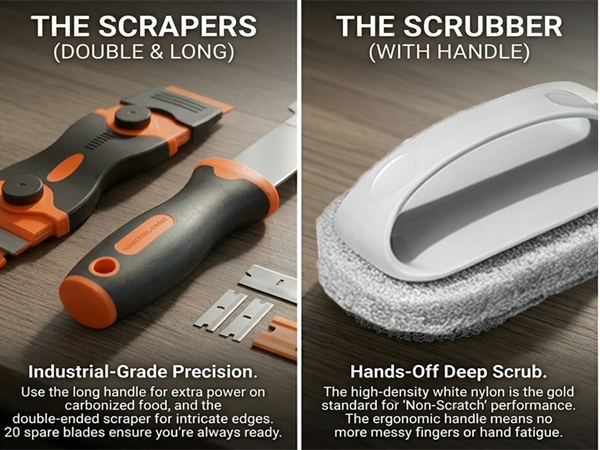 ceramic cooktop scraper tool