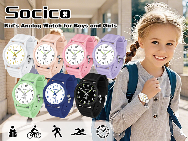 kids analog watch