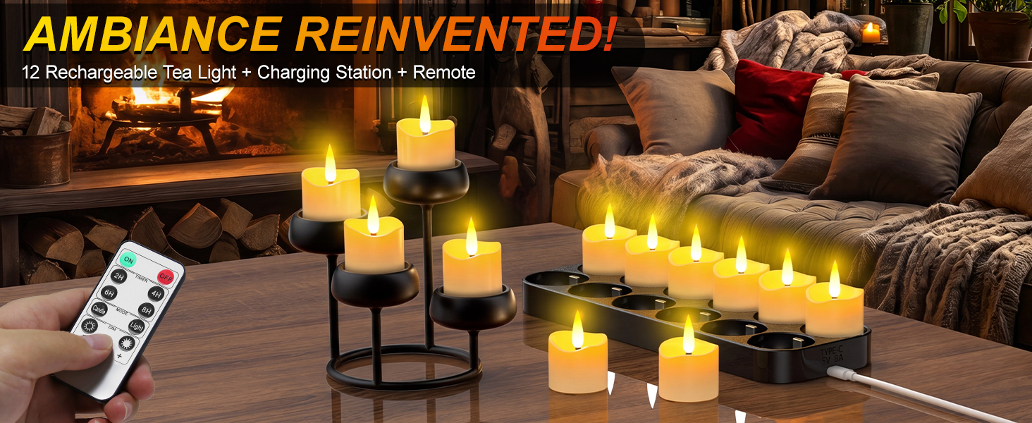 Rechargeable Tea Light