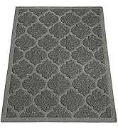 PetLike Cat Litter Mat, Thick Litter Trapping Mat, Durable Litter Box Mat Waterproof, Indoor Mat ...