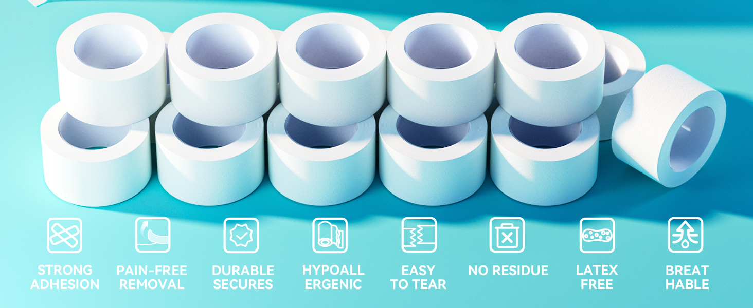 hypoallergenic tape for sensitive skin