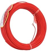 Vehicle Loop Detector Coil, 0.75mm² 50m 600V PTFE Shell Cable, Parking Lot Gate Loop Detector Wir...
