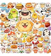 EBUKTUK 100PCS Vinyl Waterproof Stickers Animal Stickers for Kids and Teens | Water Bottle Sticke...