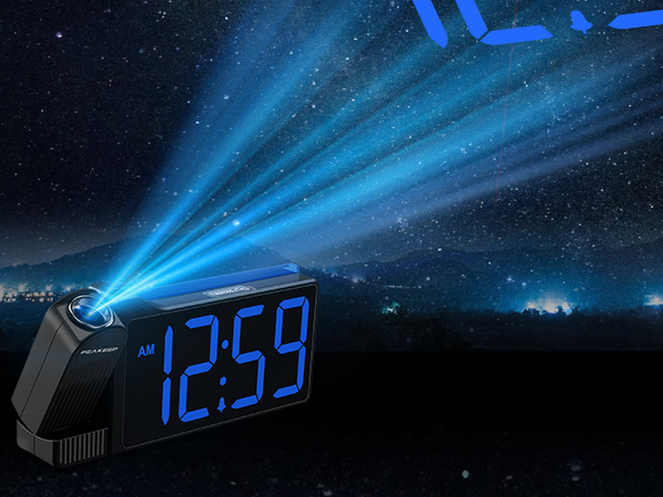 projection alarm clock