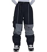HIGH EXPERIENCE Ski Pants Snow Snowboard Pants Waterproof Insulated Baggy Windproof Hiking Winter...
