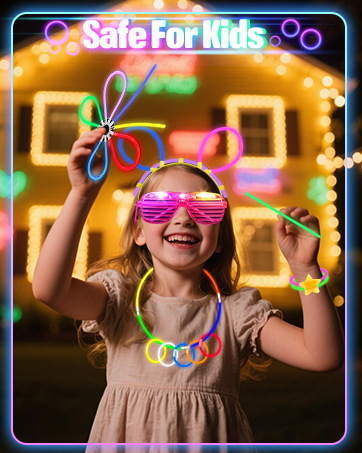 glow in the dark party supplies