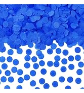 0.5LBS Confetti, dark blue Biodegradable Confetti - Rectangular Fluttering Tissue Paper Confetti ...