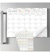 Koncci Magnetic Calendar for Refrigerator 2025-2026, Fridge Calendar Magnet, 18 Monthly Calendar ...