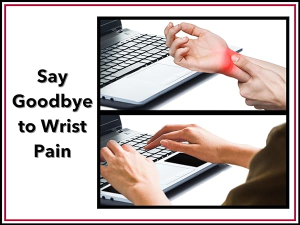 computer accessories for carpal tunnel laptop slip pads slim keyboard pad