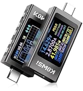 Diymore USB C Tester USB C Power Meter Tester,Digital Multimeter with LCD Display,Digital Voltmet...