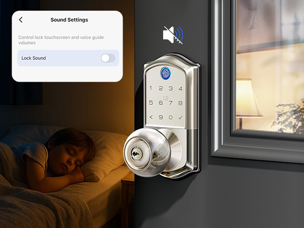 door knob with keypad