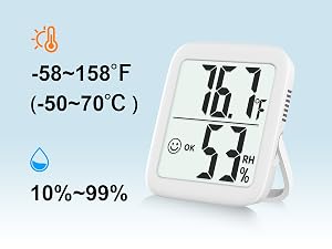 digital hygrometer indoor thermometer