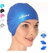 Firesara Swim Cap, Original Updated Swimming Cap 3D Ergonomic Design Comfortable Durable Ear Prot...