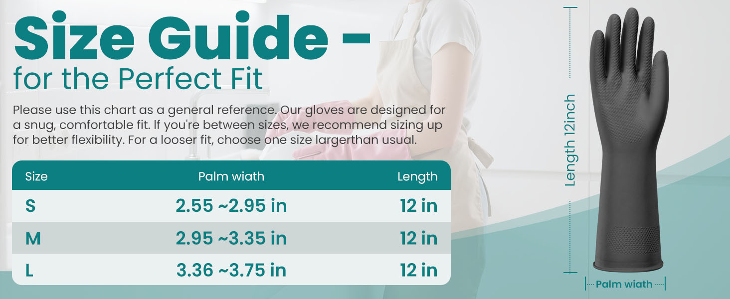 household cleaning gloves
