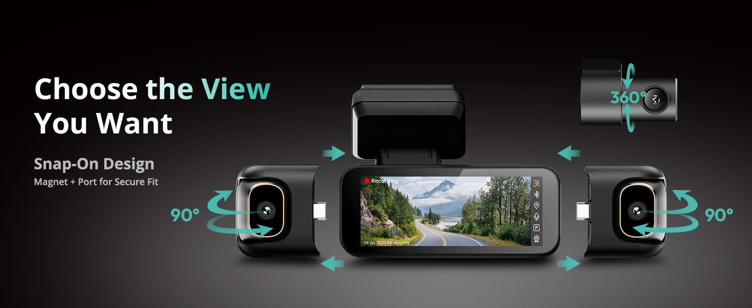 4 Channel dash cam