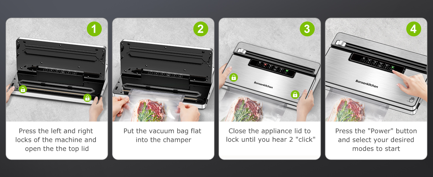 food vacuum sealer machine