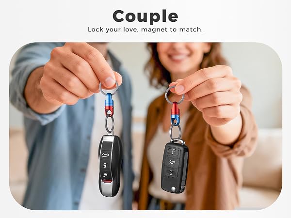 Detachable magnetic clasps for your love
