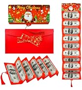 LingLingo Christmas Money Holders for Cash, Gift Card Envelopes with 10 Slots,Surprise Xmas Money...