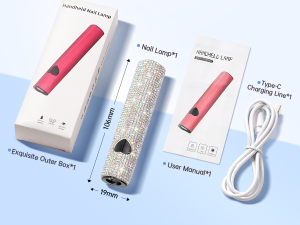uv led nail lamp flash cure light
