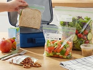variety freezer bags gallon quart sandwich pcs freezer safe double air tight seal