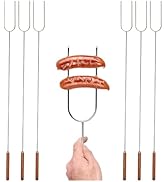 Coghlan's 6 Pack - Stainless Steel Camp Forks | for Outdoor Cooking, Roasting, Grilling, and Barb...